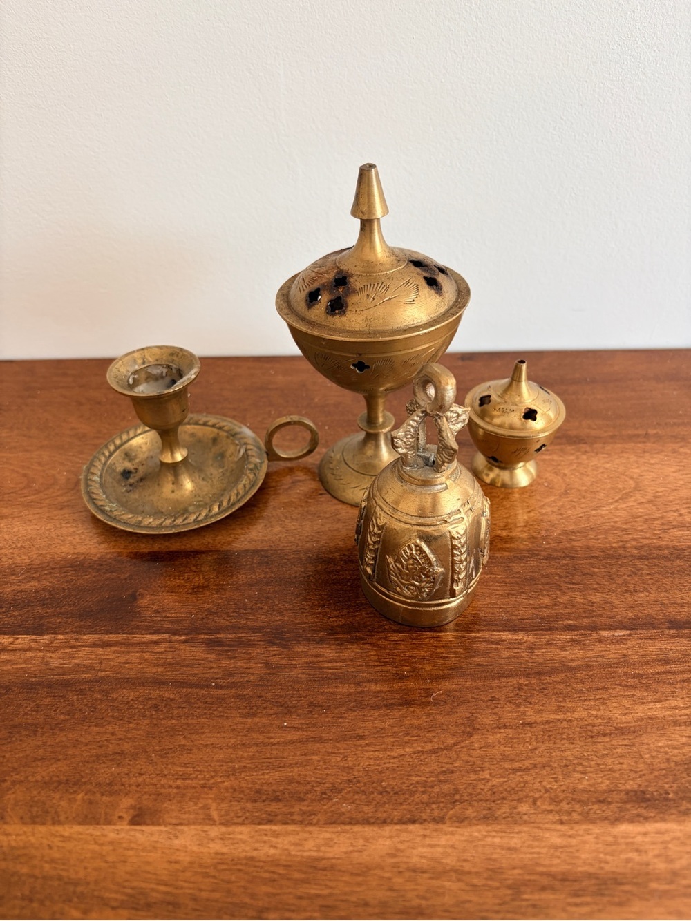Brass Home Accent Set